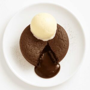 Coulant d'avellana amb bola de gelat