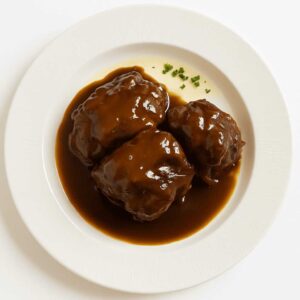 Cua de bou amb parmentier de patata